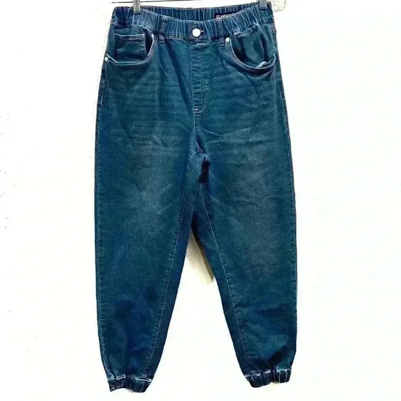 BlankNYC Jean Joggers Pants Blue - Picture 3 of 7